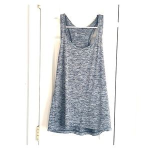 Grey under armour workout tank